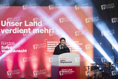 Abschlusskundgebung vom BSW in Berlin