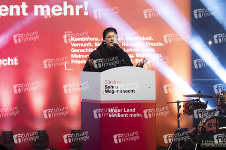 Abschlusskundgebung vom BSW in Berlin