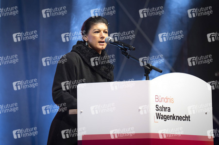 Abschlusskundgebung vom BSW in Berlin