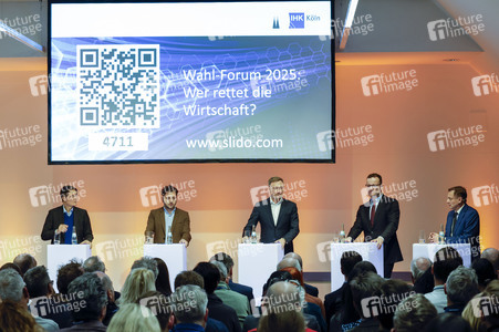 Wahlforum in der IHK Köln