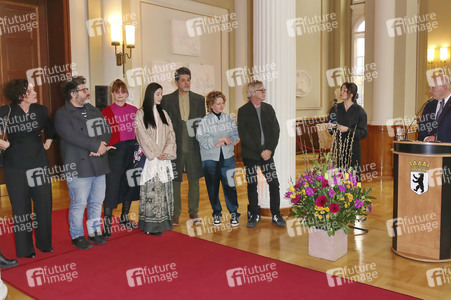 Eintrag der Berlinale-Jury in das Gästebuch von Berlin, Berlinale 2025