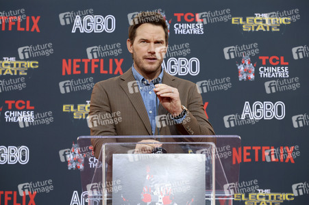 Hand and Footprint Ceremony mit Anthony und Joe Russo in Los Angeles