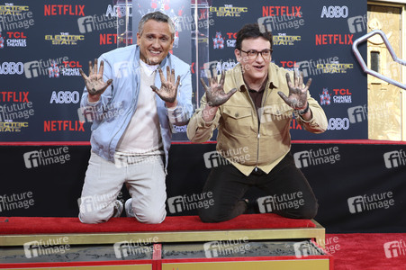 Hand and Footprint Ceremony mit Anthony und Joe Russo in Los Angeles