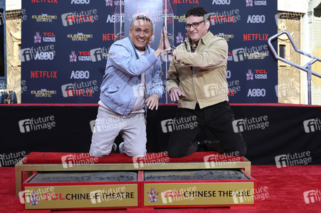 Hand and Footprint Ceremony mit Anthony und Joe Russo in Los Angeles