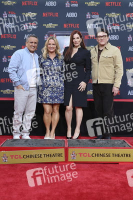 Hand and Footprint Ceremony mit Anthony und Joe Russo in Los Angeles