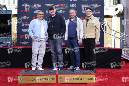 Hand and Footprint Ceremony mit Anthony und Joe Russo in Los Angeles