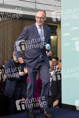 Wahlabend der CDU nach der Bundestagswahl 2025 in Berlin