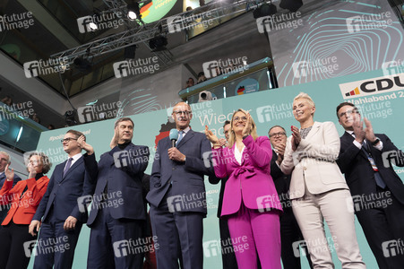 Wahlabend der CDU nach der Bundestagswahl 2025 in Berlin