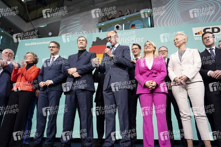Wahlabend der CDU nach der Bundestagswahl 2025 in Berlin