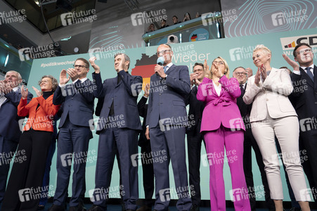 Wahlabend der CDU nach der Bundestagswahl 2025 in Berlin