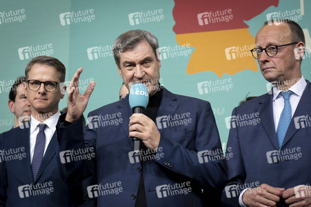 Wahlabend der CDU nach der Bundestagswahl 2025 in Berlin