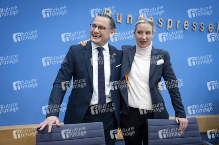 Bundespressekonferenz AfD - Zu den Bundestagswahlen in Berlin