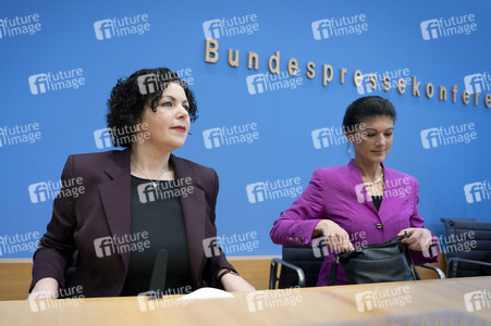 Bundespressekonferenz BSW - Zu den Bundestagswahlen in Berlin