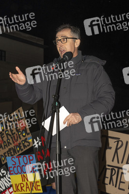 Demonstration zum dritten Jahrestag des Beginns des russischen Angriffskrieges auf die Ukraine in Berlin