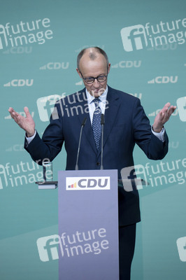 Pressekonferenz nach der Sitzung des CDU-Vorstands in Berlin