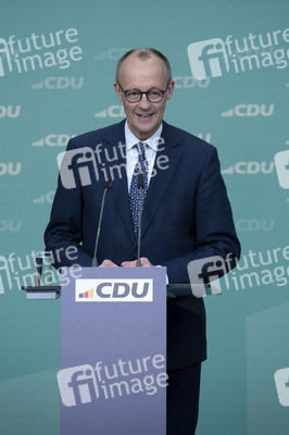 Pressekonferenz nach der Sitzung des CDU-Vorstands in Berlin
