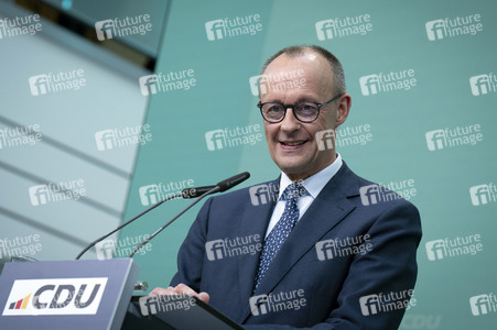 Pressekonferenz nach der Sitzung des CDU-Vorstands in Berlin