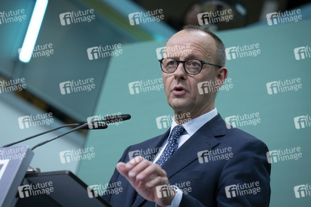 Pressekonferenz nach der Sitzung des CDU-Vorstands in Berlin