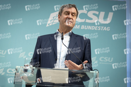 Pressekonferenz der CSU in Berlin