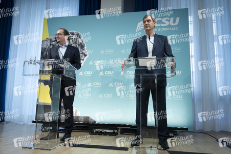 Pressekonferenz der CSU in Berlin