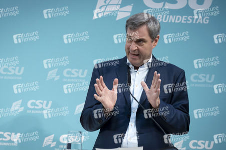 Pressekonferenz der CSU in Berlin