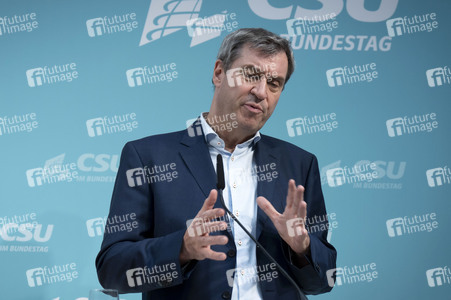 Pressekonferenz der CSU in Berlin