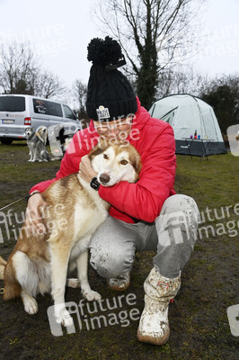 Kennenlernen der Hunde bei den Baltic Lights 2025 auf Usedom
