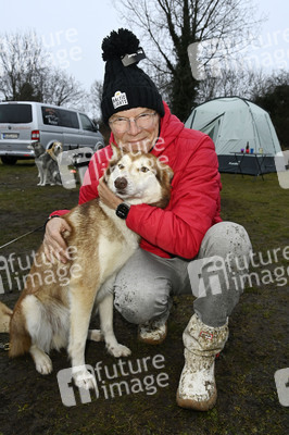 Kennenlernen der Hunde bei den Baltic Lights 2025 auf Usedom