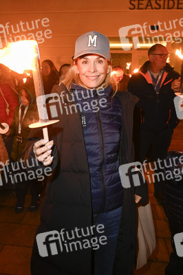 Fackellauf bei den Baltic Lights 2025 auf Usedom