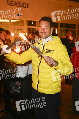 Fackellauf bei den Baltic Lights 2025 auf Usedom