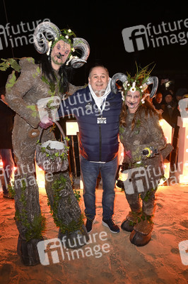 Fackellauf bei den Baltic Lights 2025 auf Usedom