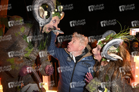 Fackellauf bei den Baltic Lights 2025 auf Usedom