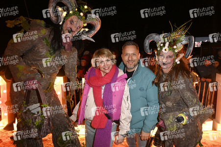 Fackellauf bei den Baltic Lights 2025 auf Usedom