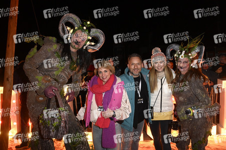 Fackellauf bei den Baltic Lights 2025 auf Usedom