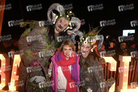 Fackellauf bei den Baltic Lights 2025 auf Usedom