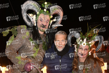 Fackellauf bei den Baltic Lights 2025 auf Usedom