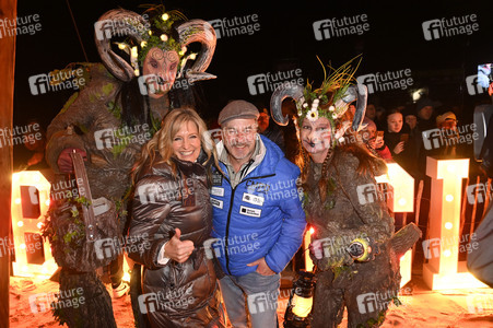 Fackellauf bei den Baltic Lights 2025 auf Usedom