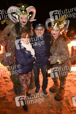 Fackellauf bei den Baltic Lights 2025 auf Usedom