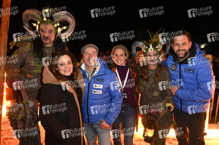 Fackellauf bei den Baltic Lights 2025 auf Usedom