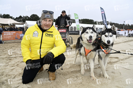 Baltic Lights 2025 Schlittenhunderennen auf Usedom