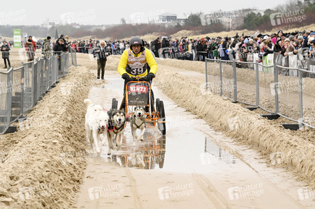 Baltic Lights 2025 Schlittenhunderennen auf Usedom
