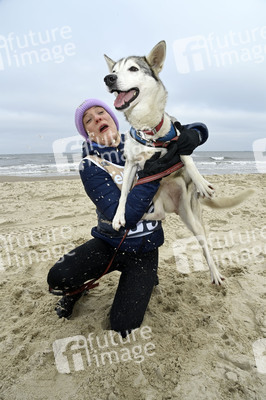 Baltic Lights 2025 Schlittenhunderennen auf Usedom