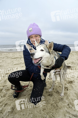 Baltic Lights 2025 Schlittenhunderennen auf Usedom