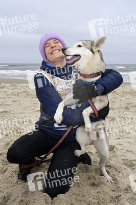 Baltic Lights 2025 Schlittenhunderennen auf Usedom