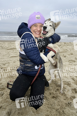 Baltic Lights 2025 Schlittenhunderennen auf Usedom