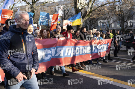 Demonstration 'Russland gegen Putin!' in Berlin