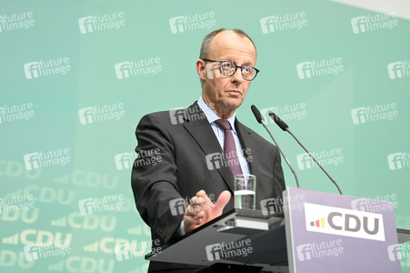 Pressekonferenz der CDU im Nachgang zur Bürgerschaftswahl Hamburg in Berlin