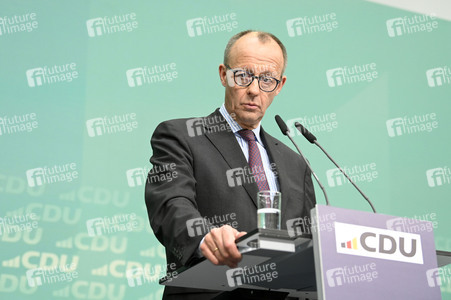 Pressekonferenz der CDU im Nachgang zur Bürgerschaftswahl Hamburg in Berlin
