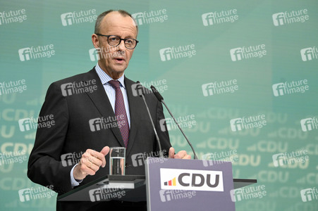 Pressekonferenz der CDU im Nachgang zur Bürgerschaftswahl Hamburg in Berlin