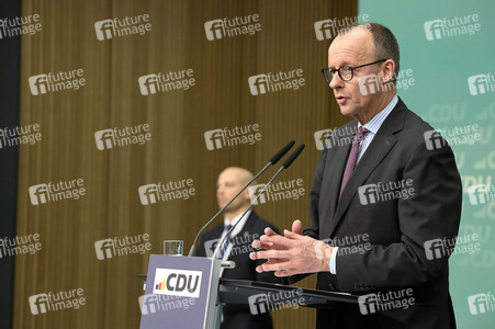 Pressekonferenz der CDU im Nachgang zur Bürgerschaftswahl Hamburg in Berlin